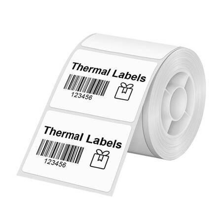 Nelko Thermal Label Two inch for label printer PM220 (White, 40*30mm)