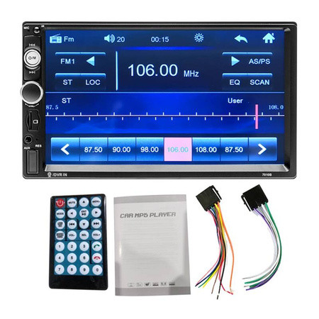 Οθόνη αυτοκινήτου Podofo K0126 Mirror Link, BT, USB 7\