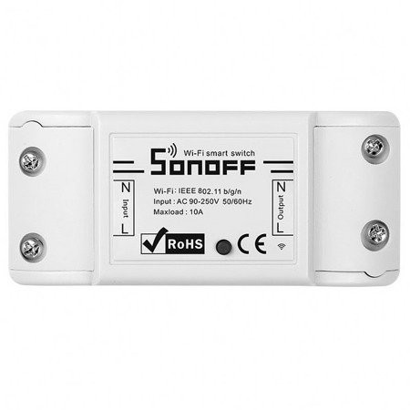 Sonoff Έξυπνος Διακόπτης WiFi Basic R2 (Λευκό)