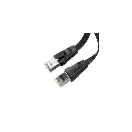 Ugreen Flat U/FTP (STP) Cat.8 Καλώδιο Δικτύου Ethernet 5m Μαύρο 10983