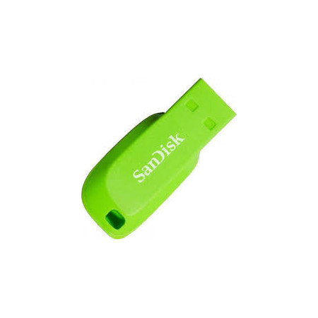 SanDisk Cruzer Blade 16GB Electric Green SDCZ50C-016G-B35GE