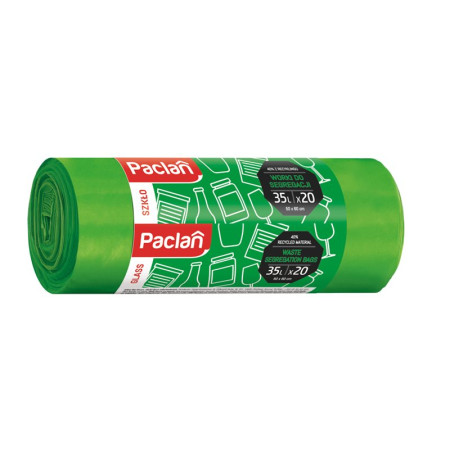 Σακούλες Απορριμάτων Χωρητικότητας 35lt 20τμ green 50x60