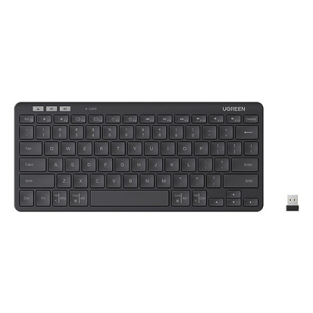 Ασύρματο πληκτρολόγιο Ugreen K551, Bluetooth 5.3 μαύρο (75049) Αγγλικό US