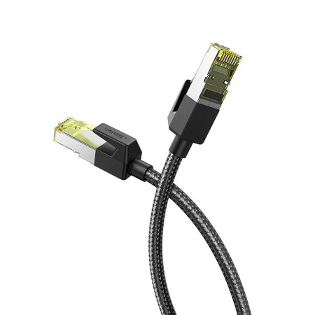 Ugreen F/FTP Cat.7 Καλώδιο Δικτύου 5m Μαύρο 80425