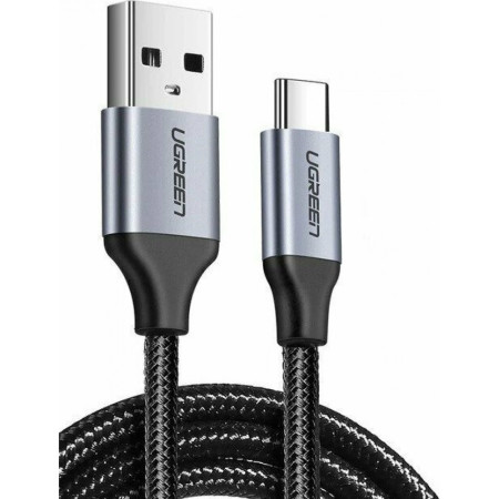 Ugreen USB 2.0 Braided Καλώδιο USB-A male σε USB-C male 1m 3A 60126