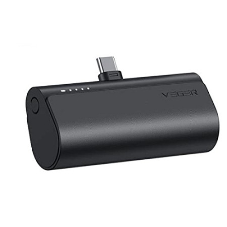 Veger V0556 Power Bank 5000mAh 20W με Θύρα USB-C Μαύρο