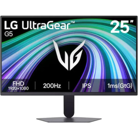 LG UltraGear G5 25G523B-B IPS HDR Gaming Monitor 24.4\