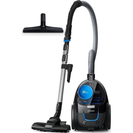 Philips Powerpro Compact Ηλεκτρική Σκούπα 900W με Κάδο 1.5lt Μαύρη FC931/09