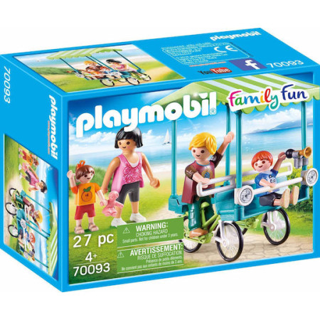 Playmobil Family Fun - Οικογενειακό Ποδήλατο - 70093