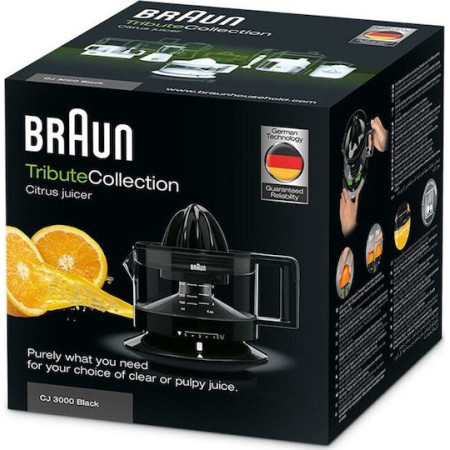 Braun CJ 3000 BK Ηλεκτρικός Στίφτης 20W με Χωρητικότητα 350ml Μαύρος