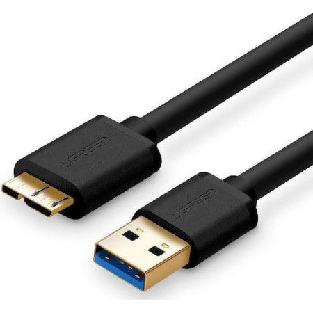 Ugreen Regular USB 3.0 to micro USB Cable Μαύρο 0.5m (10840) 