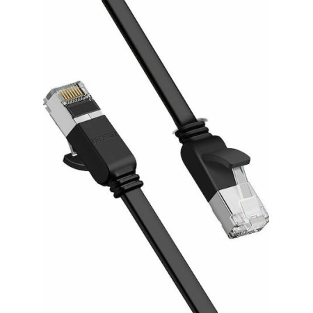 UGREEN LAN cable Cat6 Flat pure copper 2m /black/ - NW101 / 50185