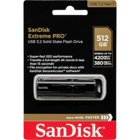 ΜΝΗΜΗ FLASH DRIVE USB3.2/512GB SDCZ880-512G-G46 SANDISK