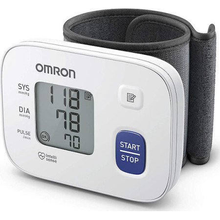 Omron RS1 Ηλεκτρονικό Πιεσόμετρο Καρπού Ακριβείας HEM-6120 white