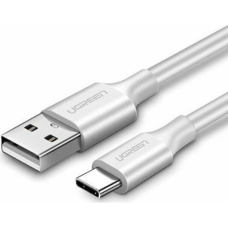 Ugreen US287 USB 2.0 Cable USB-C male - USB-A Λευκό 2m (60123)