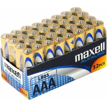 Maxell Αλκαλικές Μπαταρίες AAA 1.5V 32τμχ