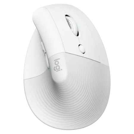 Logitech Lift Vertical Ergonomic Wireless Mouse White 910-006475