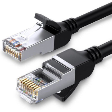 Ugreen U/UTP Cat.6 Καλώδιο Δικτύου Ethernet 0.5m Μαύρο 50190