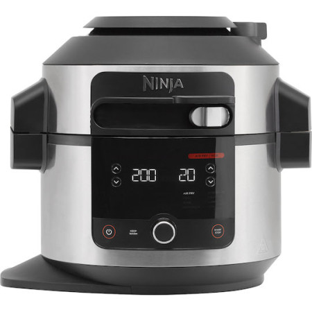 Ninja Foodi Πολυμάγειρας 1460W με Χωρητικότητα 6lt Μαύρος/ασημί OL550EU