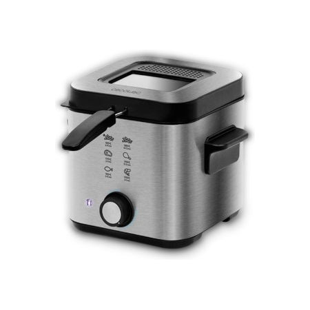 Cecotec Φριτέζα Cleanfry Infinity 1500 1.5L Silver (3070)