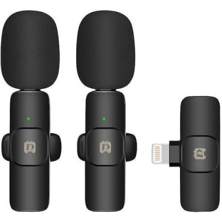 Puluz PU3150B Set Σετ Μικρόφωνο Shock Mounted για Κινητό BLACK