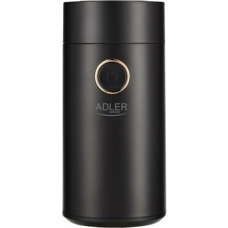 Adler Ηλεκτρικός Μύλος Καφέ 150W με Χωρητικότητα 75gr Μαύρος AD 4446
