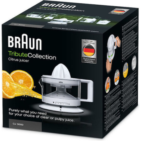 Λεμονοστίφτης Braun CJ 3000 Λευκός