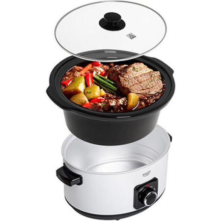 Ηλεκτρική Γάστρα Adler SLOW COOKER 5.8L White AD6413w