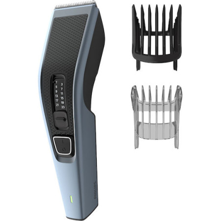 Philips Series 3000 Επαναφορτιζόμενη Κουρευτική Μηχανή Γκρι HC3530/15