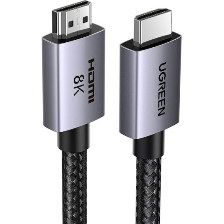 Ugreen Hd171 HDMI 2.1 Cable HDMI male - HDMI male 3m Γκρι 25911