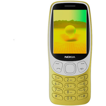 Nokia 3210 (2024) 4G χρυσό τηλέφωνο (Ελληνικό Μενού)