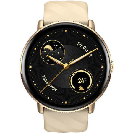 Zeblaze GTR 3 Pro 45mm Smartwatch με Παλμογράφο - Χρυσό