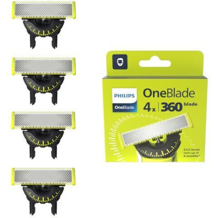 Philips Oneblade 360 Ανταλλακτικό 4 τμχ QP440/50
