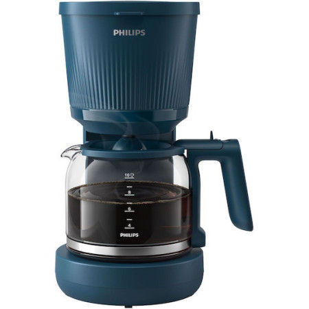 Philips Καφετιέρα Φίλτρου Series 3000 1080W Blue (HD7411/70)