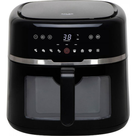 Adler Air Fryer 8lt Μαύρο AD 6318