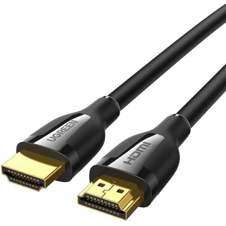 Ugreen HDMI 2.0 Premium High Speed 4K 60Hz HDR Cable HDMI male - HDMI male 1.5m Μαύρο 35173