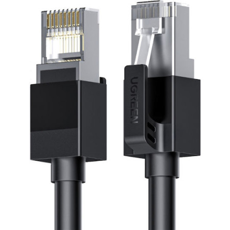 Ugreen F/UTP Cat.6 (Gigabit) Καλώδιο Δικτύου Ethernet 1.5m Μαύρο 55171