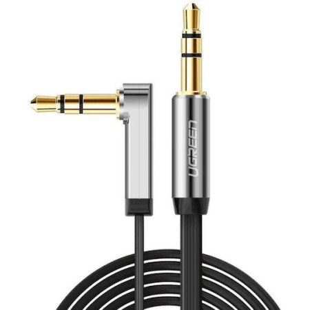 Ugreen Καλώδιο 3.5mm male - 3.5mm male Μαύρο 1m (10597)