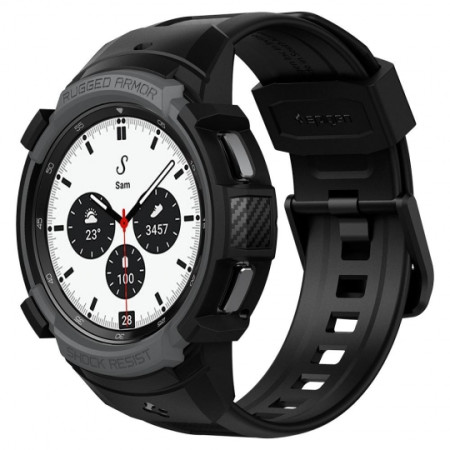 Spigen Case Rugged Armor Pro Charcoal Grey-Samsung Galaxy Watch 4 Classic 42mm (ACS03653)
