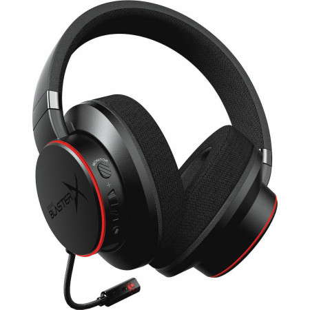 Creative Sound BlasterX H6 Over Ear Gaming Headset με σύνδεση 3.5mm / USB
