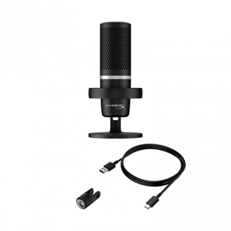 HyperX Microphone DuoCast USB RGB Black (4P5E2AA)