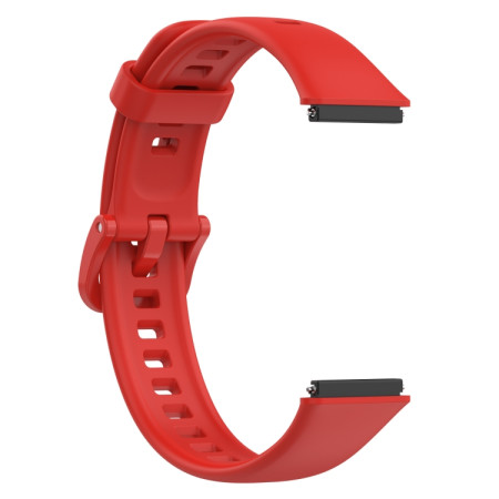 For Huawei Band 7 Silicone Watch Band(Red)