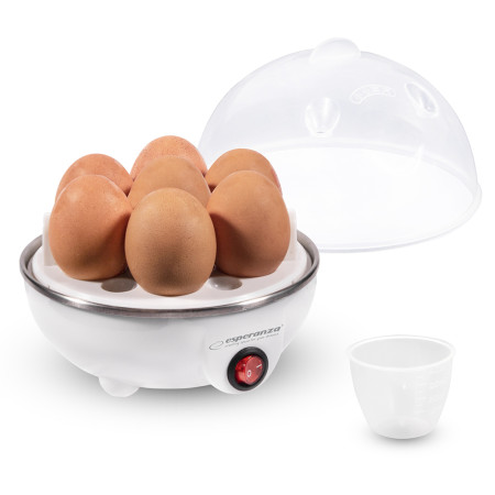 Esperanza Βραστήρας Αυγών Boiler Egg Master (EKE001) λευκός