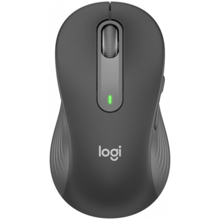 Logitech Signature M650 Ασύρματο Bluetooth Ποντίκι για Αριστερόχειρες Graphite 910-006239