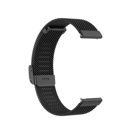 For Huawei Watch GT3 46mm Milan Metal Steel Mesh Buckle Watch Band(Black)