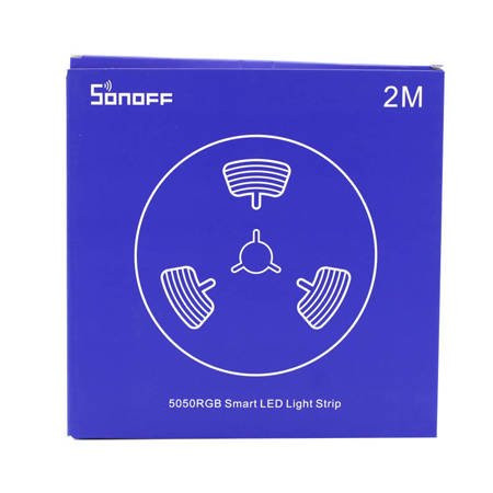 Sonoff M0802040001 L1 Smart Extension Αδιάβροχη Ταινία LED Τροφοδοσίας 12V RGB Μήκους 2m και 30 LED ανά Μέτρο Τύπου SMD5050