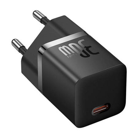 Mini wall charger Baseus GaN5 30W CCGN070401 (black)