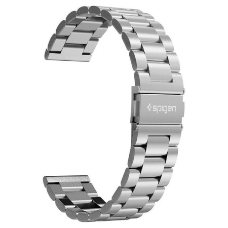 Spigen Modern Fit Λουράκι Μεταλλικό Ασημί (Galaxy Watch (46mm) / Gear S3)