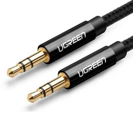 Ugreen Cable 3.5mm male - 3.5mm male Μαύρο 1m (50361)