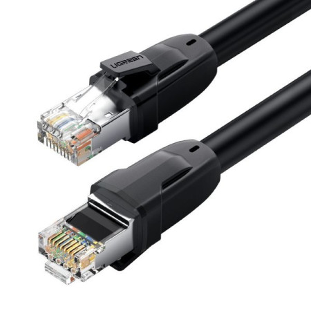 Ugreen NW121 S/FTP Cat.8 Καλώδιο Δικτύου Ethernet 1.5m Μαύρο (70328)